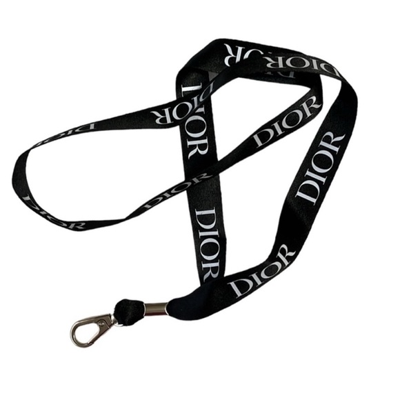 DIOR LOGO LANYARD KEYCHAIN - Picture 6 of 6